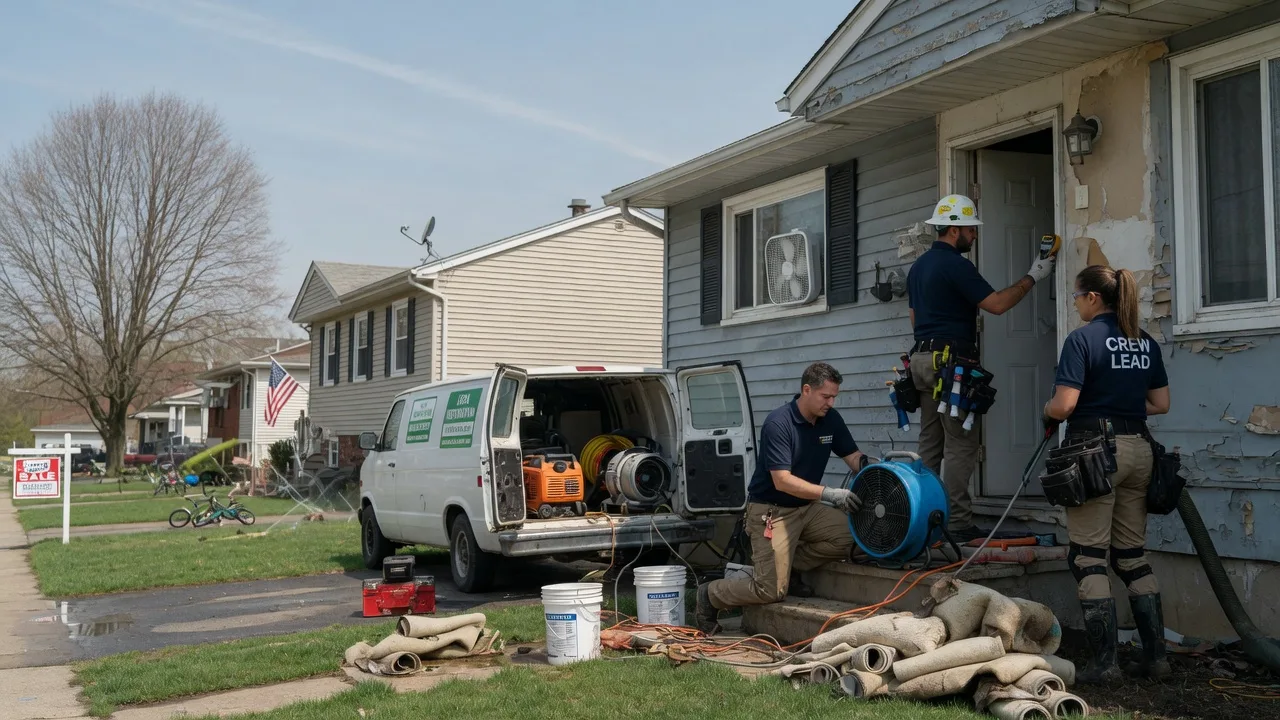 Flood Cleanup in Nu Mine, PA near me